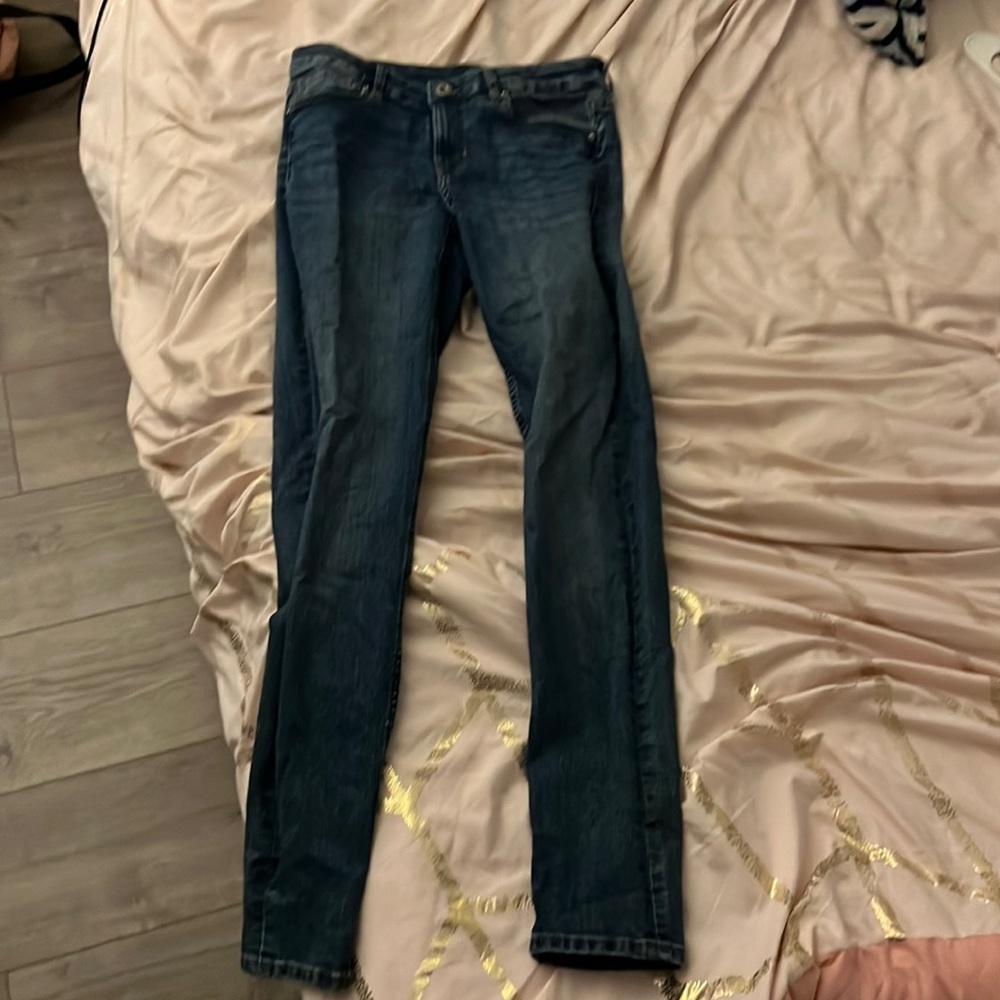stretchy h&m skinny jeans size 4